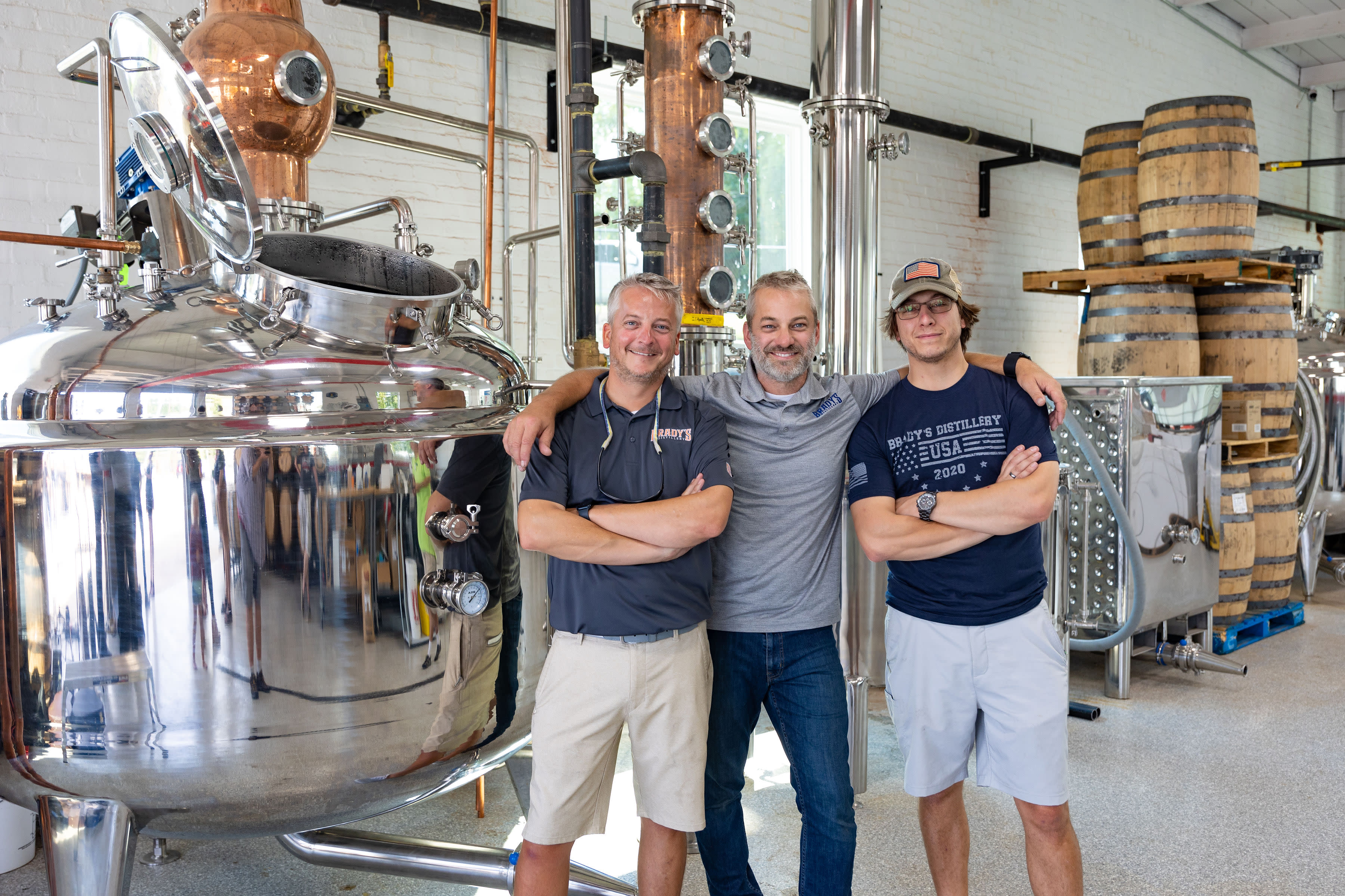 The Brady's Distillery team