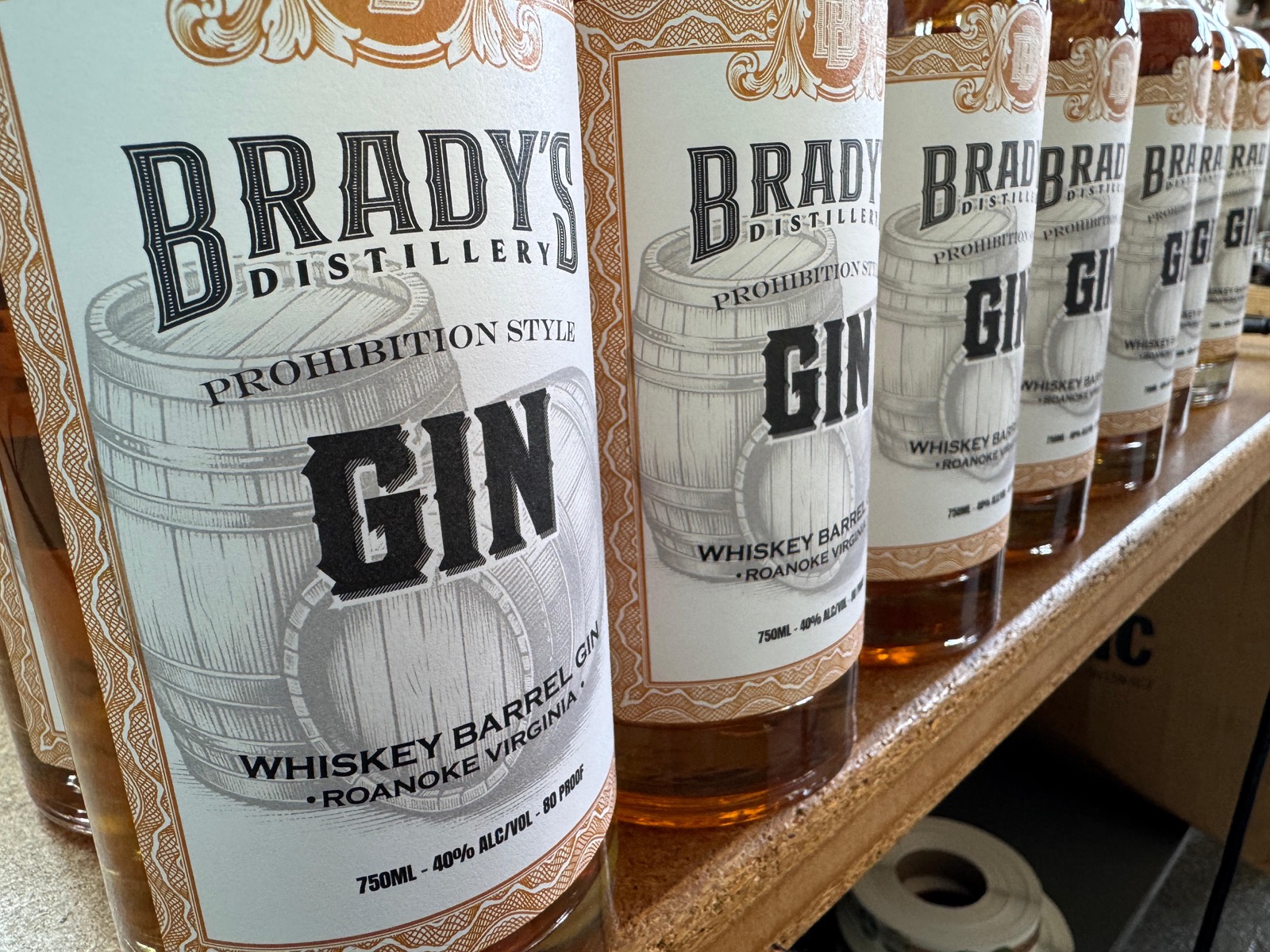 Whiskey Barrel Gin
